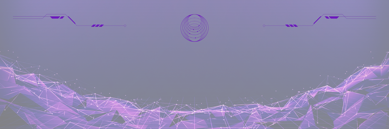 Blue Modern Futuristic Twitter Header
